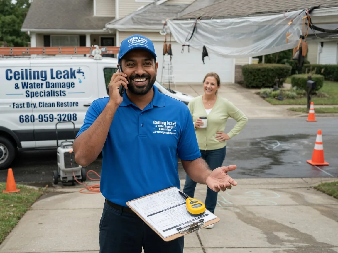 Ceiling Leak Cleanup Scottsville, NY FAQs